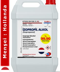 İzopropil Alkol (ipa) | Hollanda Menşeili | 5.00 Litre